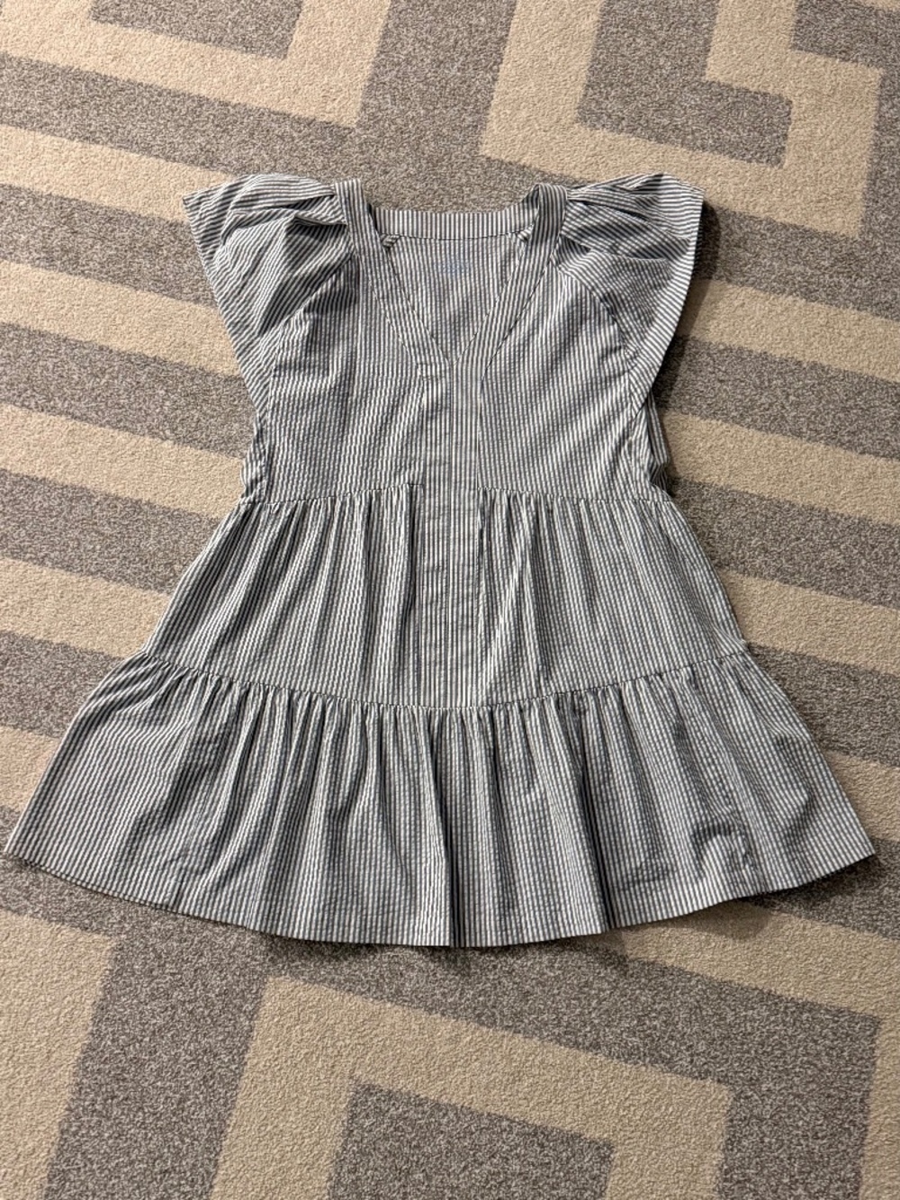 Women's Size XL Vineyard Vines Seersucker Summer Dress
